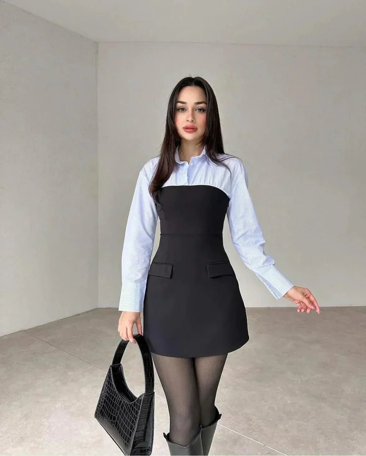 Giorgina | Women's Mini Dress with Pockets