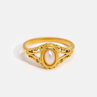 Aitana | Vintage Pearl Ring