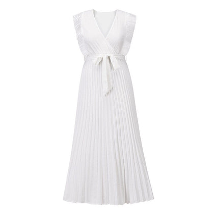 Maud | Women's Maxi Dress with V-Neck