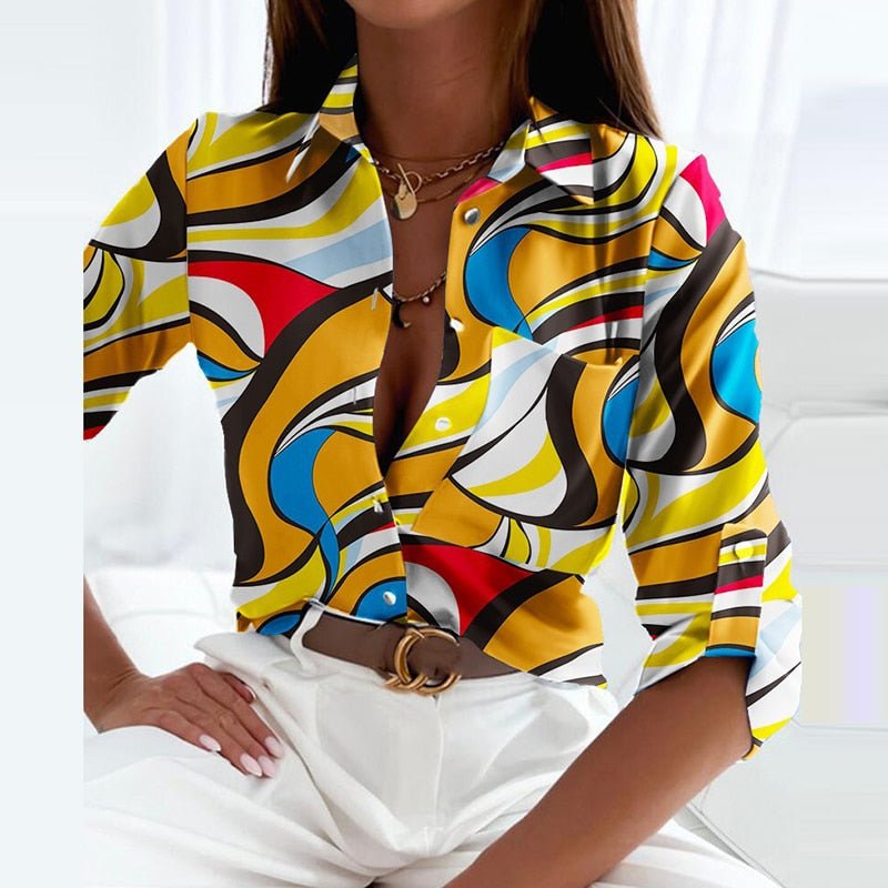 Elisa | Women's Classic Collared Blouse