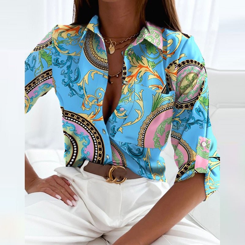 Elisa | Women's Classic Collared Blouse