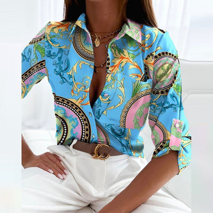 Elisa | Women's Classic Collared Blouse