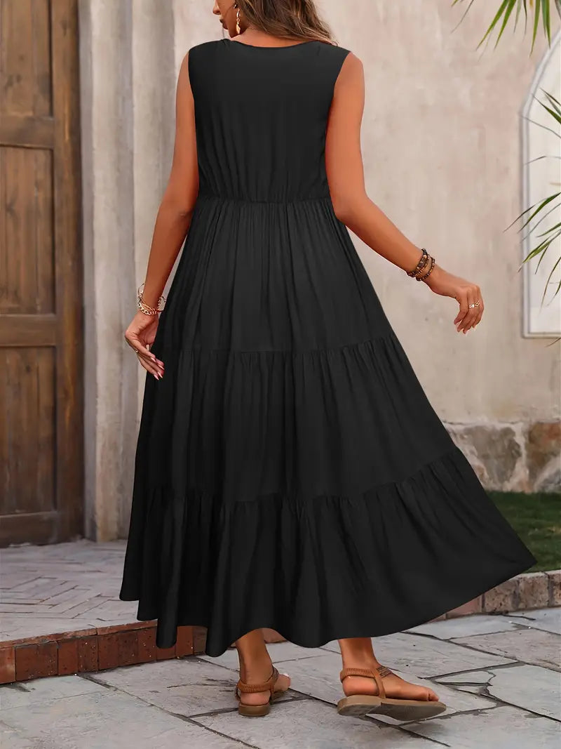 Noelia | Women's Lightweight Summer Maxi Dress
