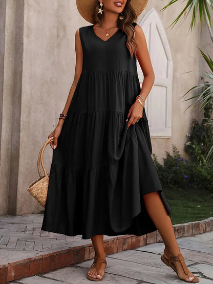Noelia | Women's Lightweight Summer Maxi Dress