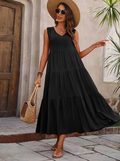 Noelia | Women's Lightweight Summer Maxi Dress