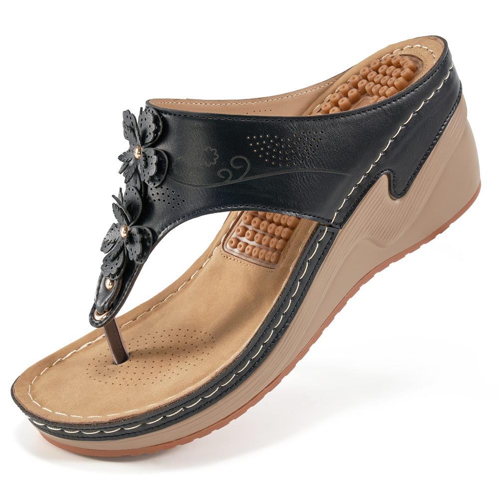 Women's Cushioned Open-Toe Mila Orthopedic Sandals with Arch Support